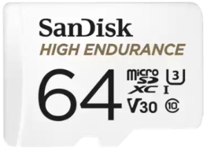 마이크로 SD메모리카드 샌디스크 SD카드 HIGH-ENDURANCE 64G